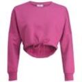 Damen Umstands-Sweatshirt im Boxy-Style