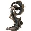 Signes Grimalt - Bronze -Figur Figuren Griechische Göttin Nyx Bronze Grau 11x16x27cm 25242