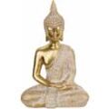 Buddha -Figurenfiguren Buddha -Figur meditiert goldene Buddhas 31x12x21cm 27972 - Signes Grimalt