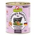 GranataPet Liebling's Mahlzeit Angus Rind und Kürbis 6x800g