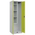 CP Putzmittelschrank Classic Plus 080100-00 S10009 lichtgrau, clowngrün 60,0 x 50,0 x 185,0 cm, aufgebaut