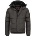 Alessandro Salvarini Winterjacke Herren, grau