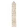 ferm LIVING - House Adventskalender, schmal / sand