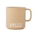 Design Letters - AJ Favourite Porzellan Becher mit Henkel, Hygge / beige