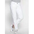 Schmale Stretch-Jeans KIRA, white Denim, Gr.54