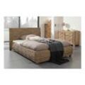 Wolf Möbel Rattanbett "Round" 160x200cm Rattan Holz Doppelbett Bettgestell Bett