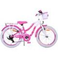 Volare Kinderfahrrad 20 ZOLL Kinder Mädchen Fahrrad Kinderfahrrad Rad LOVELY 7 Gänge 22122