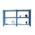 Simonrack Schwerlastregal OFFICCLICK 3 8435104998304 blau, weiß 180,0 x 30,0 x 100,0 cm