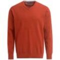 Herren Feinstrickpullover mit V-Ausschnitt