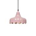 PR Home Hängelampe Wells Small, pink/gold, Ø 24 cm, Stecker