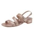 s.Oliver RED LABEL Riemchensandalette, rosa metallic, Gr.38