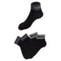 Kurzsocken, schwarz, Gr.35/38