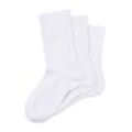 Socken, 3xweiß, Gr.43/46