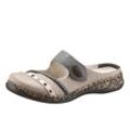 Rieker Clog, taupe, Gr.39