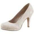 Tamaris High-Heel-Pumps, offwhite, Gr.39