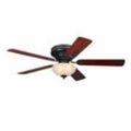 Deckenventilator Everett Espresso 132 cm mit Licht