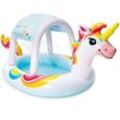 Intex - 58435 Einhorn Kinderpool Größe: 254x132x109 cm