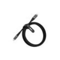 Otterbox Premium Cable USB C-Lightning 2M USB-PD USB-Kabel, (200 cm), schwarz
