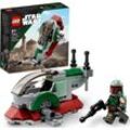 LEGO® Konstruktionsspielsteine Boba Fetts Starship™ – Microfighter (75344), LEGO® Star Wars™, Made in Europe, bunt
