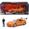JADA Spielzeug-Auto Fast & Furious, Toyota Supra, orange