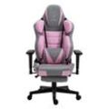 Gaming Stuhl Chair Racing Chefsessel mit Sportsitz und ergonomsichen 4D-Armlehnen