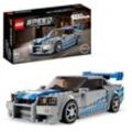 LEGO® Konstruktionsspielsteine 2 Fast 2 Furious – Nissan Skyline GT-R (R34) (76917), (319 St), LEGO® Speed Champions, bunt