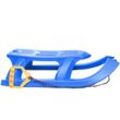 Kinderschlitten Rennrodel Bob Arrow mit Metallkufen blau