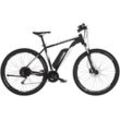 FISCHER Fahrrad E-Bike MONTIS EM 1724 557, 10 Gang Shimano Deore Schaltwerk, Kettenschaltung, Heckmotor, 557 Wh Akku, (mit Schloss), Pedelec, Elektrofahrrad für Herren, MTB, Mountainbike, schwarz