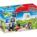 Playmobil® Konstruktions-Spielset Altglas-LKW mit Container (71431), City Action, (62 St), bunt