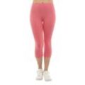 F&K-Mode Caprileggings Damen Capri 3/4 Leggings hoher Bund Baumwolle Hose hoher Bund