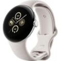 Google Pixel Watch 2 LTE Smartwatch (Watch OS 4), silberfarben