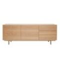 Sideboard skandinavisch helles Holz B195cm SID