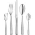 Zwilling Besteck-Set Trend (60-tlg), 12 Personen, Edelstahl 18/10, klassisch, geschwungene Form, Edelstahl 18/10, silberfarben