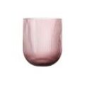 Fink Windlicht Windlicht SOLARI - rose - Glas - H.19cm x Ø 16cm (1 St), durchgefärbt - mundgeblasen, rosa