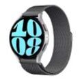 Widmann-Shop Smartwatch-Armband Armband 20/22mm Stegbreite Metall Galaxy Smartwatch Samsung Milanese, grau