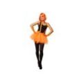 dressforfun Minirock Tutu Tüllrock mit Hosenträger, orange