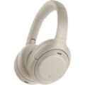 SONY WH-1000XM4 Noise Cancelling, Over-ear Kopfhörer Bluetooth Silber