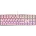 CHERRY MX 3.0S RGB, Gaming Tastatur, Mechanisch, Cherry Black, kabelgebunden, Rosa