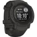 GARMIN Instinct 2 Solar Smartwatch Silikon, 135-230 mm, Schiefergrau