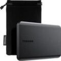 TOSHIBA Canvio Basics Exklusive Festplatte, 2 TB HDD, 2,5 Zoll, extern, Schwarz