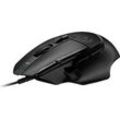 LOGITECH G502 X Gaming Maus, Schwarz