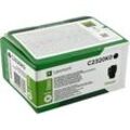 Lexmark Toner C2320K0 schwarz