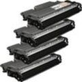 4 Ampertec Toner XL kompatibel mit Brother TN-2220 schwarz