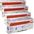 4 Oki Toner MC853 MC873 Serie Multipack K C M Y 4-farbig