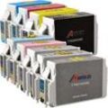 9 Ampertec Tinten ersetzt Epson C13T7601 - 7609 multi farbig