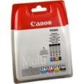 4 Canon Tinten 0332C006 CLI-571XL BK C M Y 4-farbig + Papier