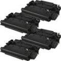 4 Ampertec Toner ersetzt HP CF287X 87X schwarz