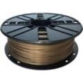 Ampertec 3D-Filament messingfarben mit 10 Prozent Metall 1.75mm 1000g Spule