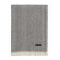 Andersen Furniture - Twill Weave Decke 130 x 180 cm, weiß / grau