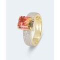 Ring mit Rainbow-Zirkonia